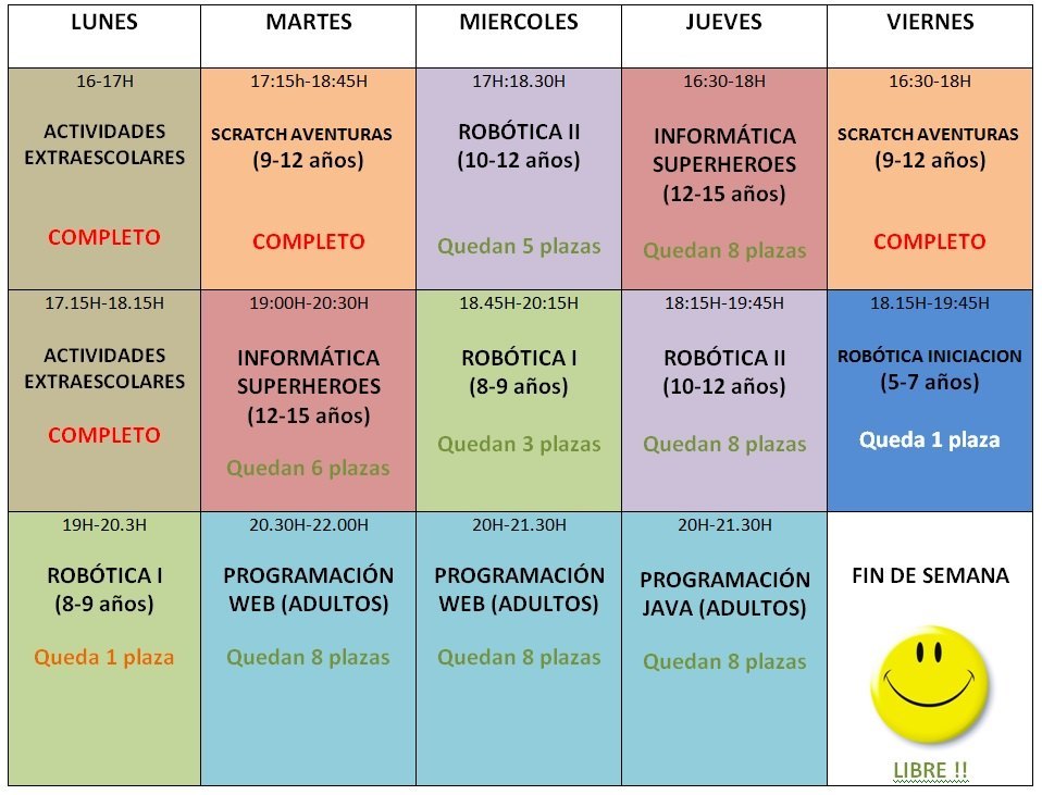 horarios siliconvall